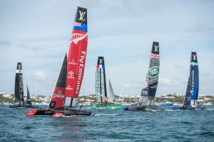 Racing Day 2 of Louis Vuitton America's Cup World Series Bermuda